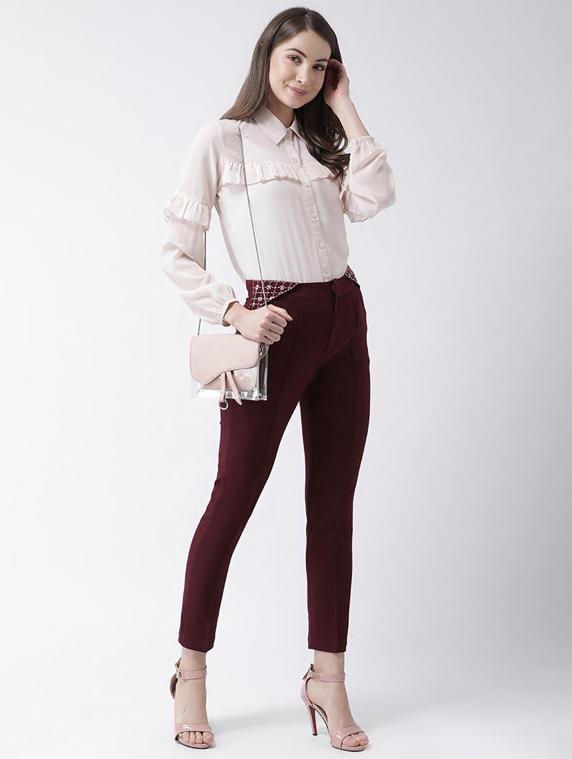 high rise pleated trouser - 16964212 - Zoom Image - 4