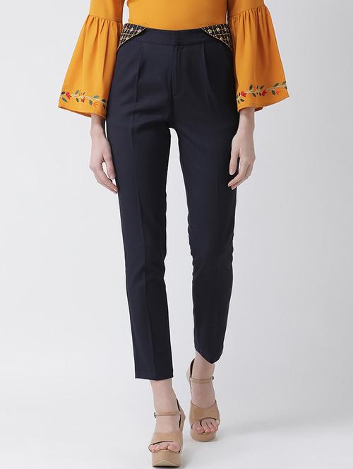 high rise pleated trouser - 16964213 - Standard Image - 1