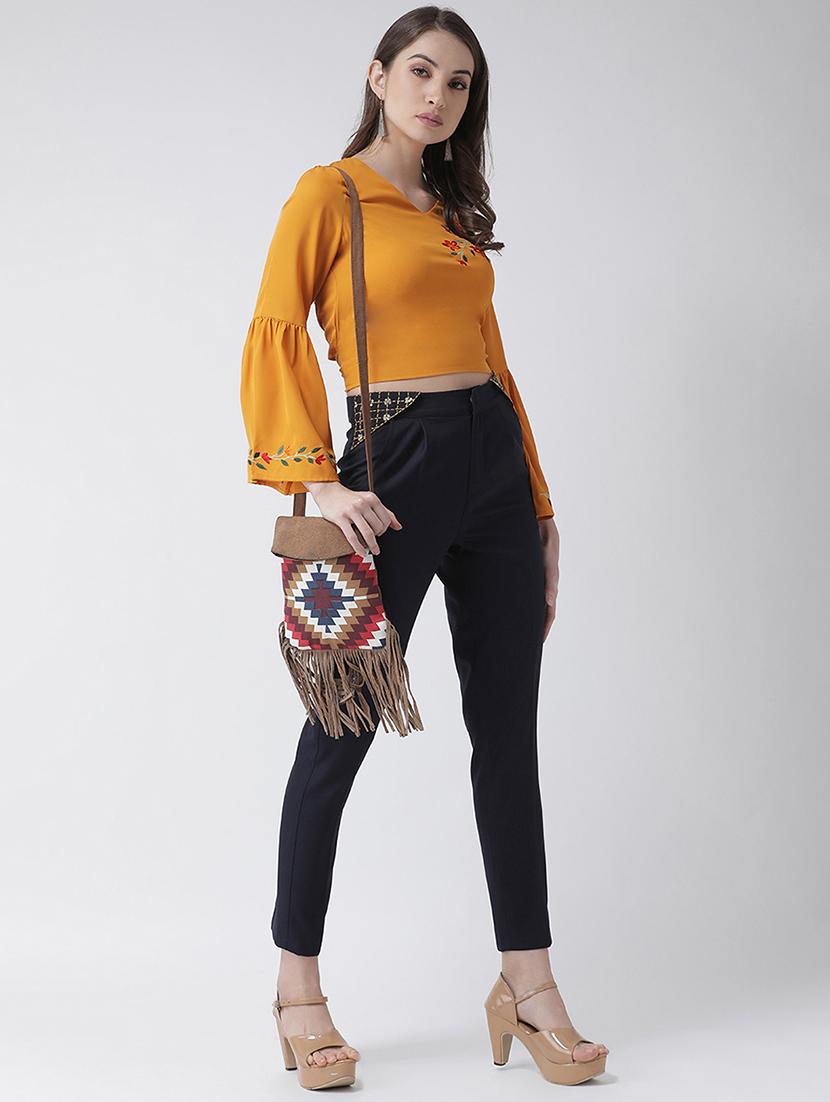 high rise pleated trouser - 16964213 - Zoom Image - 4