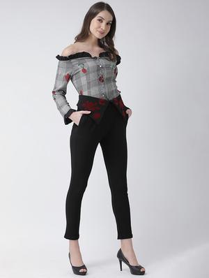 high rise pleated trouser - 16964214 - Standard Image - 4