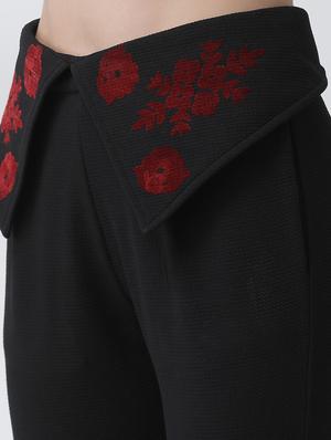 high rise pleated trouser - 16964214 - Standard Image - 5