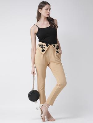 high rise pleated trouser - 16964215 - Standard Image - 4