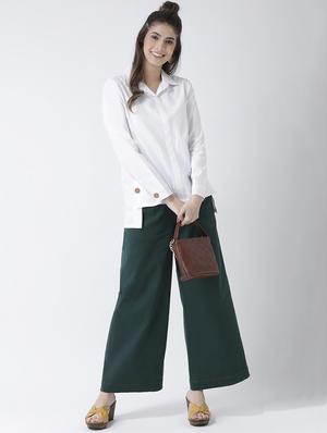 tie up waist wide leg trouser - 16964217 - Standard Image - 4