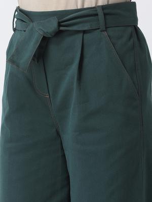tie up waist wide leg trouser - 16964217 - Standard Image - 5