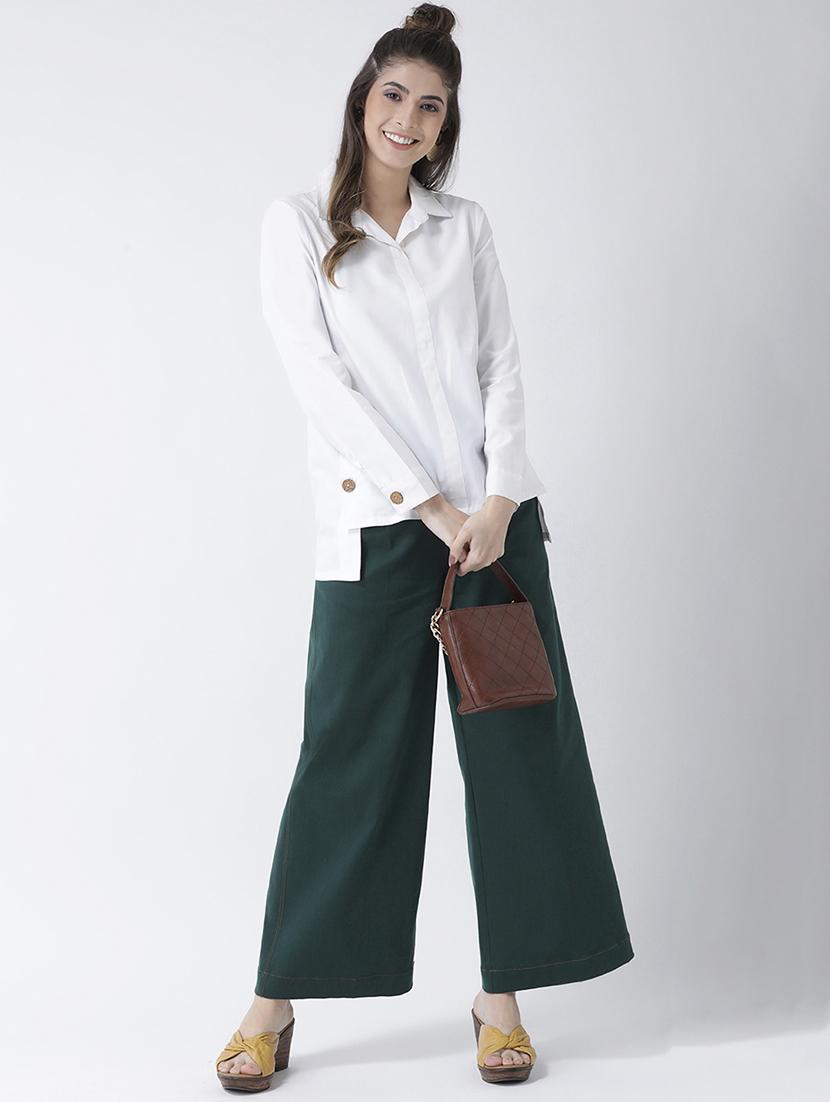 tie up waist wide leg trouser - 16964217 - Zoom Image - 4