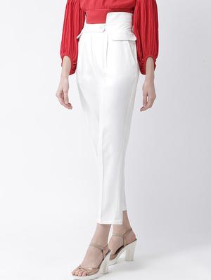 high rise pleated trouser - 16964218 - Standard Image - 2