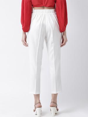 high rise pleated trouser - 16964218 - Standard Image - 3