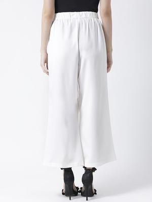 high rise wide leg trouser - 16964222 - Standard Image - 3