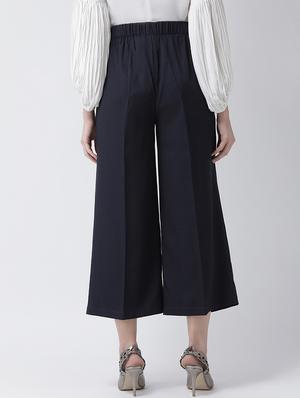high rise wide leg trouser - 16964223 - Standard Image - 3