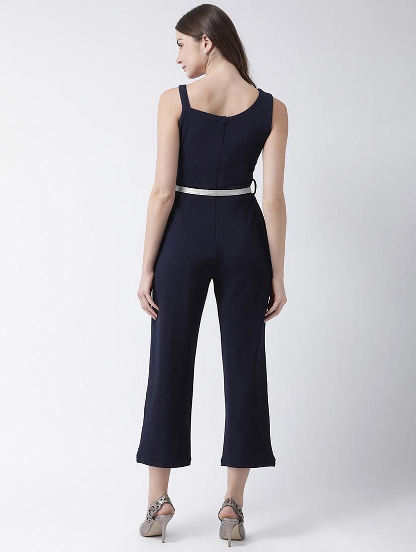 embellished detail belted jumpsuit - 16964226 - Zoom Image - 3