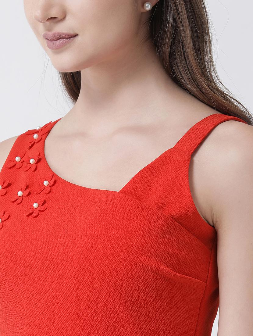 embellished detail belted jumpsuit - 16964227 - Zoom Image - 5