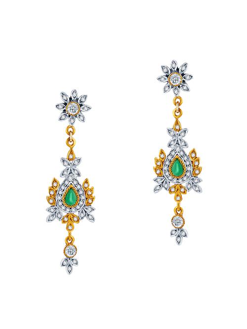 green brass other earring - 16964271 - Standard Image - 1