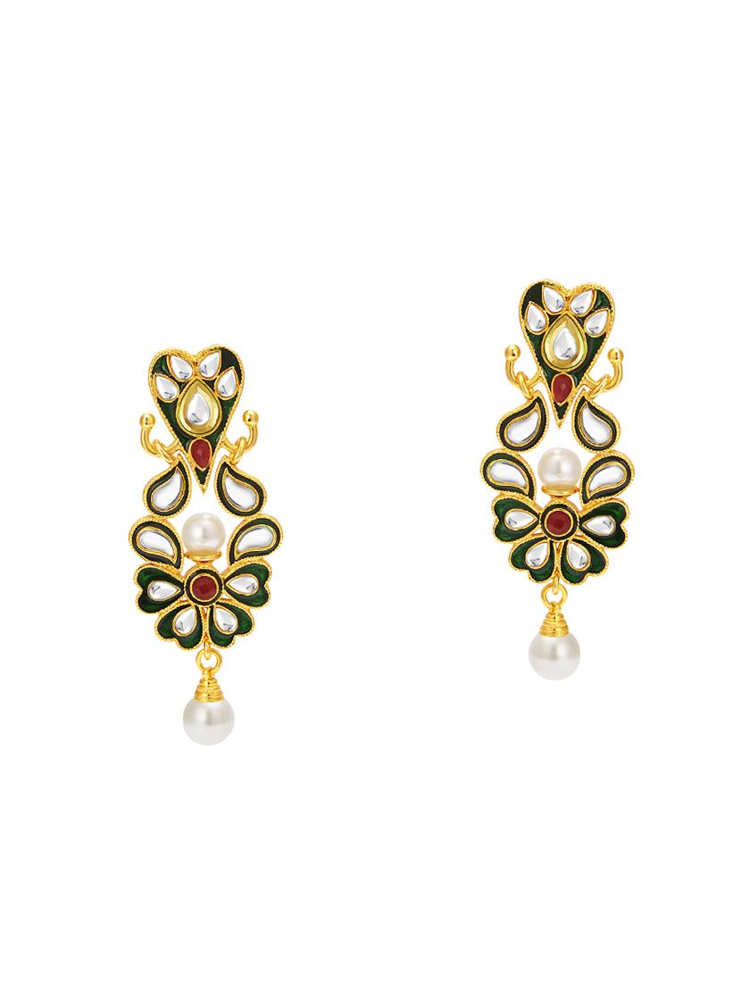 multi colored brass earcuff earring - 16964313 - Zoom Image - 2