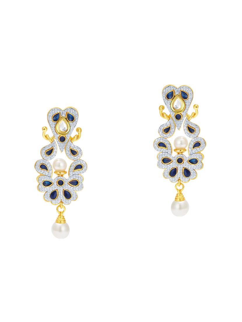 multi colored brass earcuff earring - 16964313 - Zoom Image - 3