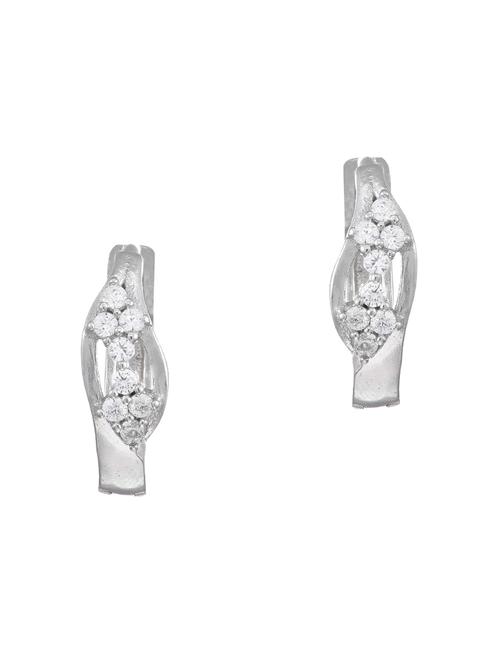 silver brass studs earring - 16964841 - Standard Image - 1