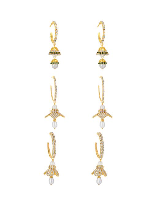 gold brass combo's. earring - 16964863 - Standard Image - 1
