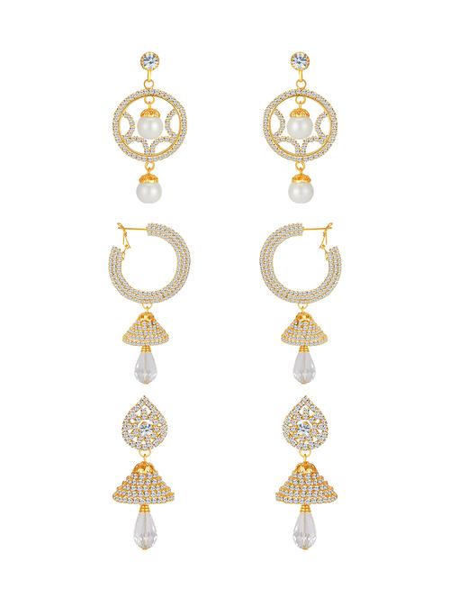gold brass combo's. earring - 16964866 - Standard Image - 1