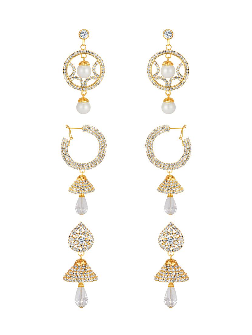 gold brass combo's. earring - 16964866 - Zoom Image - 1