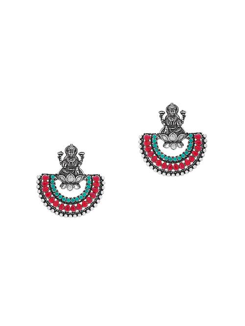 red brass chandballi earring - 16965064 - Standard Image - 1