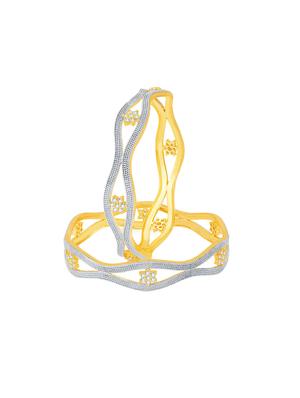 gold tone brass bangle - 16965375 - Standard Image - 2