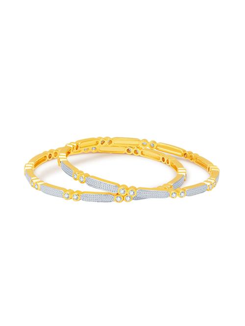 gold tone brass bangle - 16965376 - Standard Image - 1