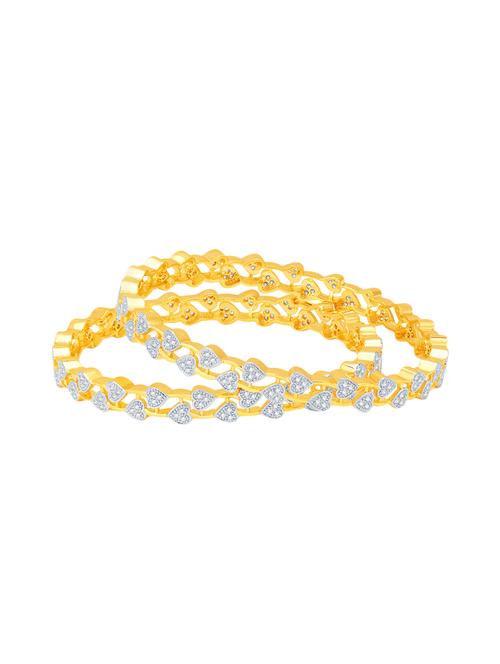 gold tone brass bangle - 16965377 - Standard Image - 1
