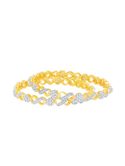 gold tone brass bangle - 16965378 - Standard Image - 1