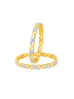 gold tone brass bangle - 16965379 - Standard Image - 2