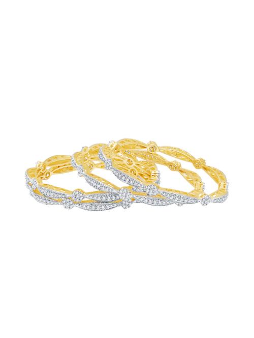 gold tone brass bangle - 16965407 - Standard Image - 1