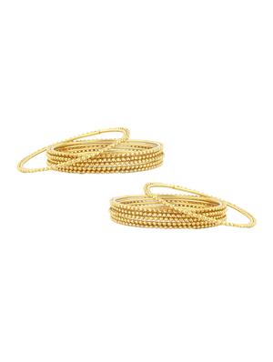gold tone brass bangle - 16965455 - Standard Image - 2