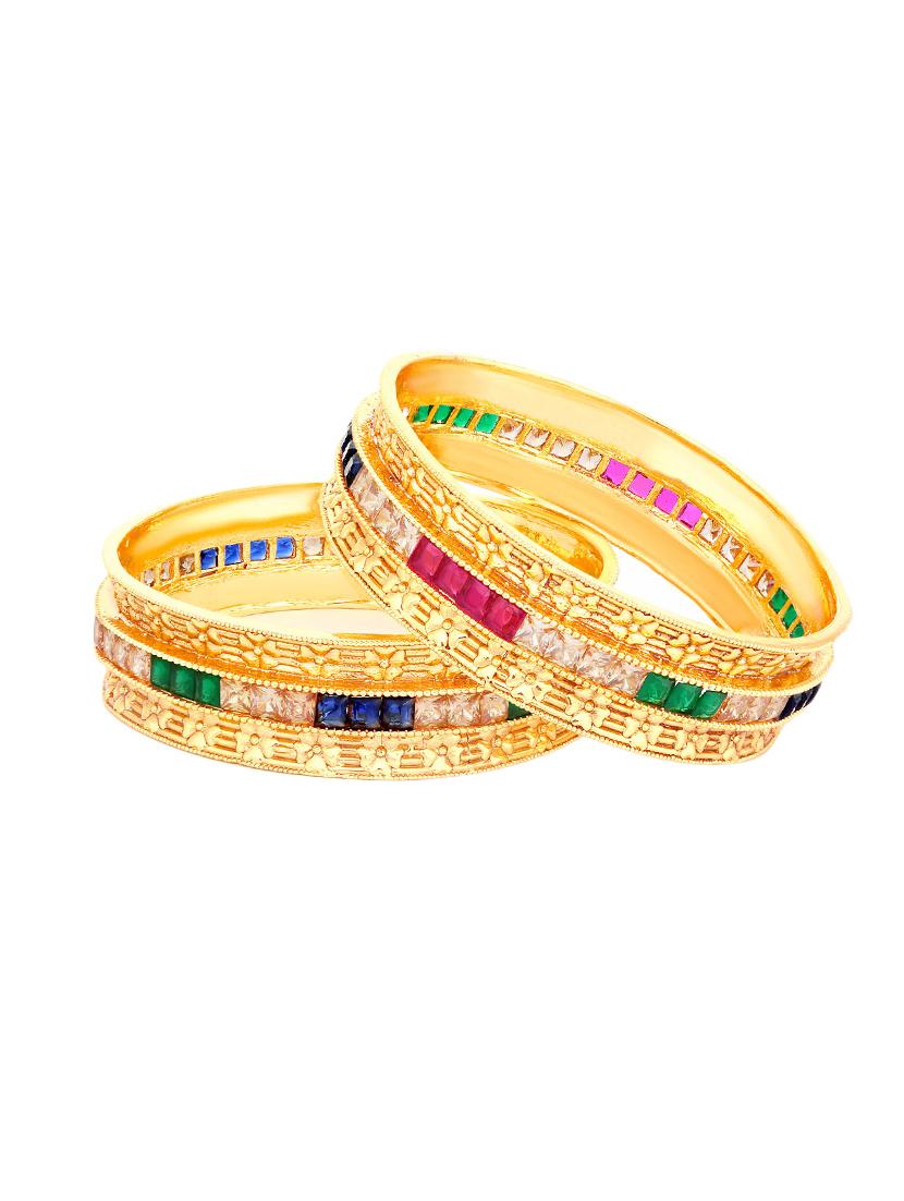 multi colored brass bangle - 16965469 - Zoom Image - 1