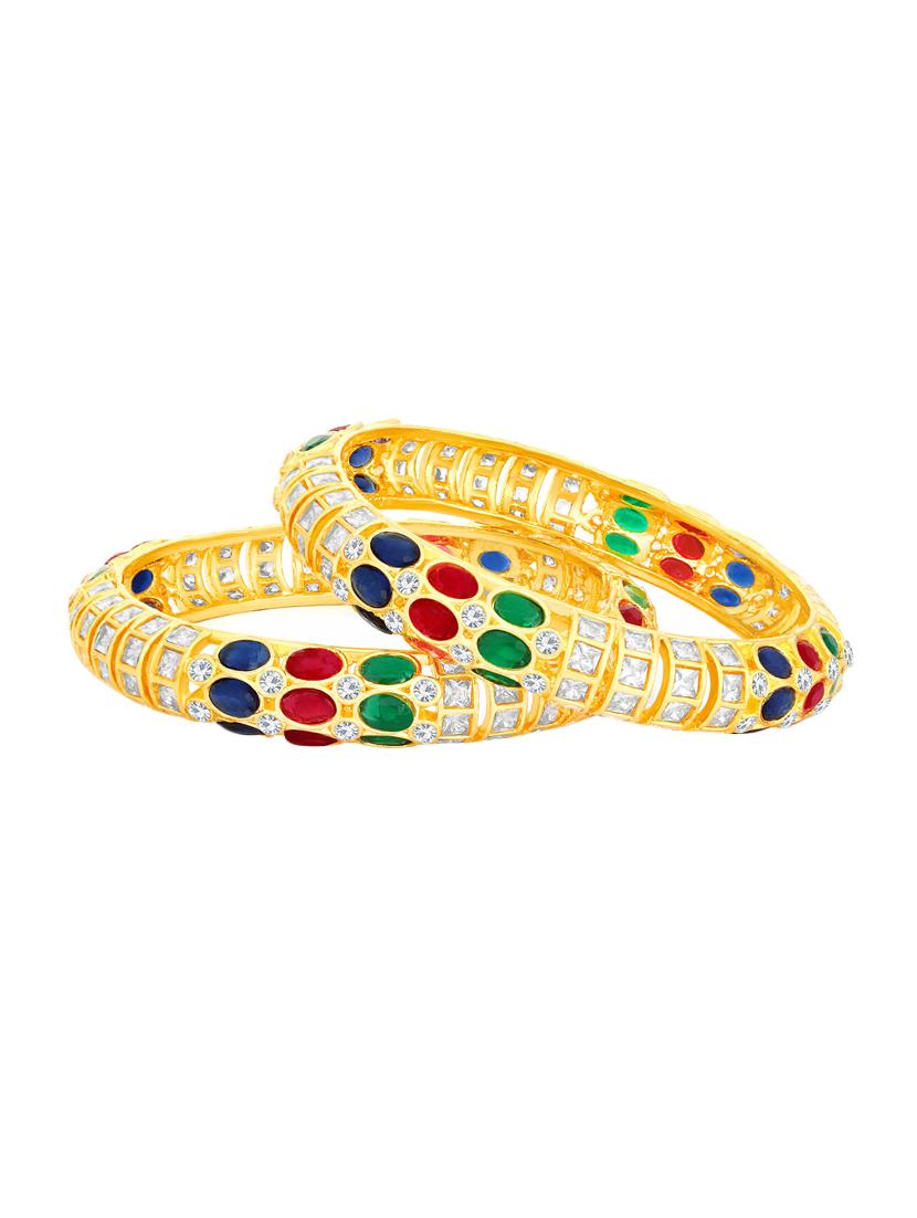 multi colored brass bangle - 16965472 - Zoom Image - 1