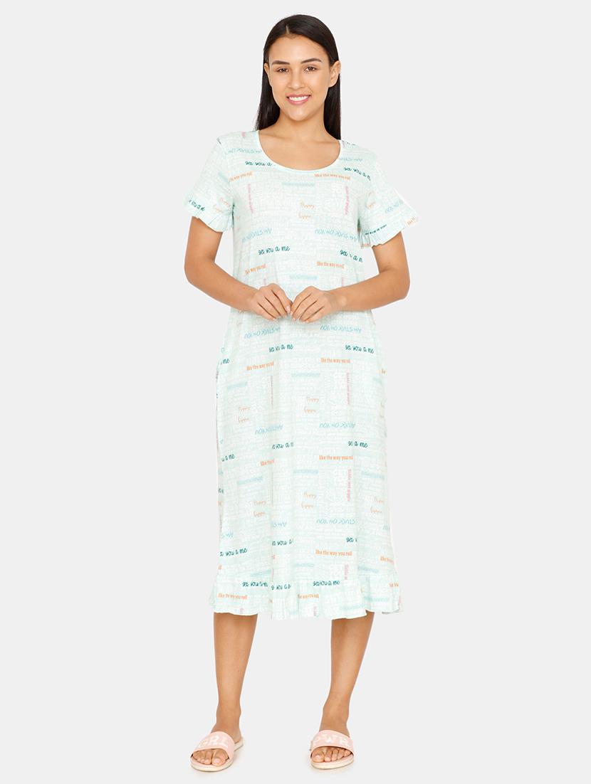 round neck quirky sleepshirt - 16965556 - Zoom Image - 1