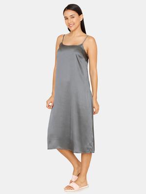 cami neck solid nighty - 16965559 - Standard Image - 2