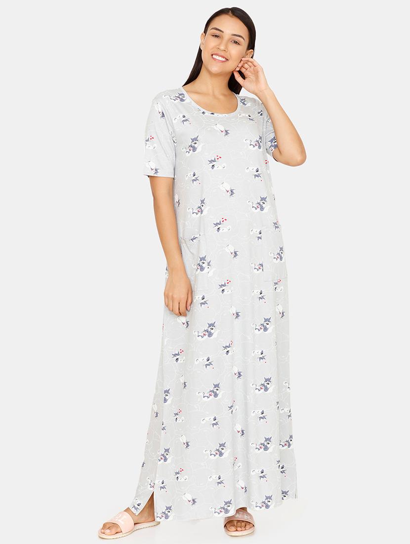 round neck quirky sleepshirt - 16965571 - Zoom Image - 1