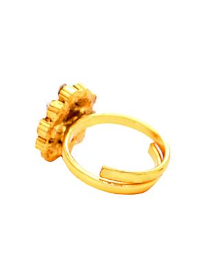 multi colored brass finger ring - 16965581 - Standard Image - 2