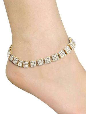 white brass anklets and payal - 16965621 - Standard Image - 3