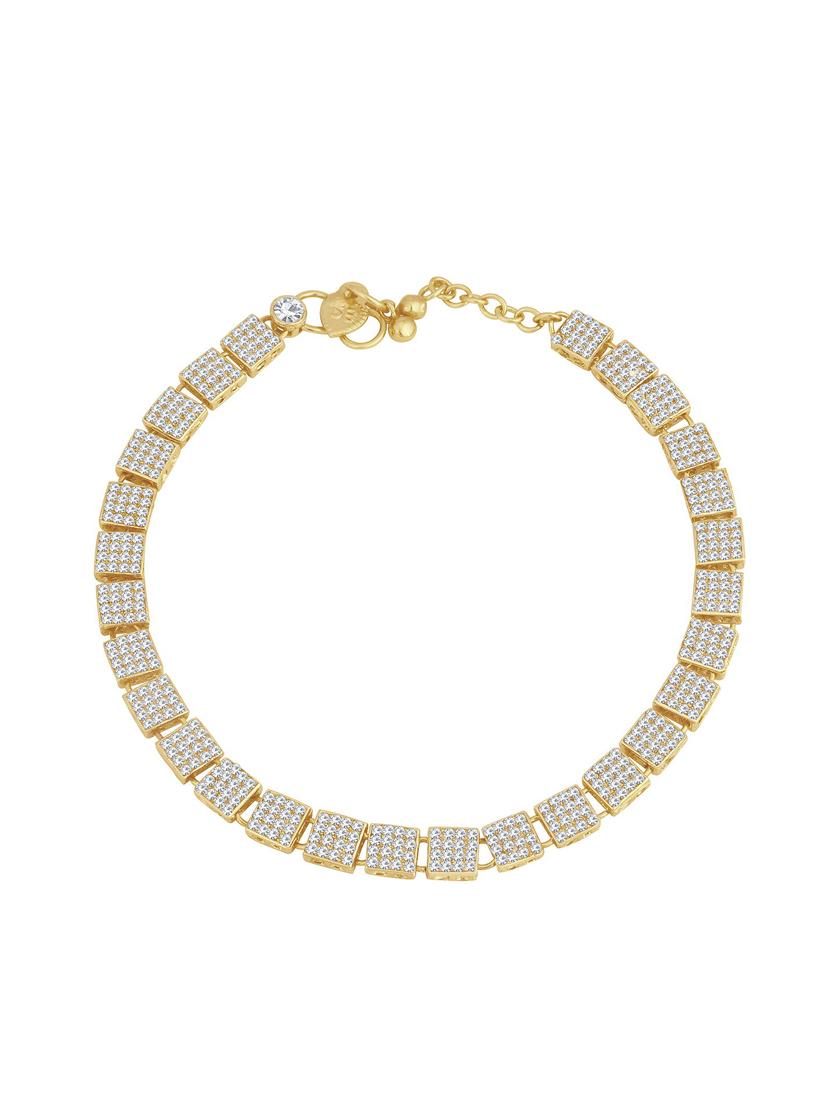 white brass anklets and payal - 16965621 - Zoom Image - 2