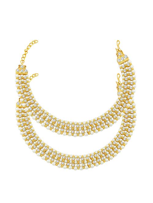 gold brass payal - 16965627 - Standard Image - 1