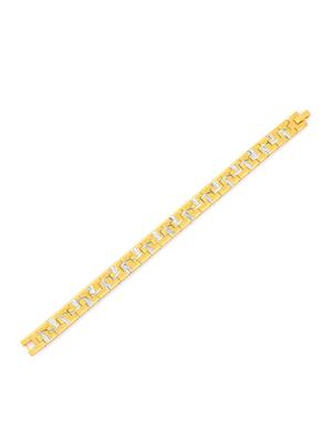 gold brass links bracelet - 16965826 - Standard Image - 2