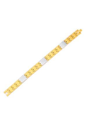 gold metal link bracelet - 16965829 - Standard Image - 2