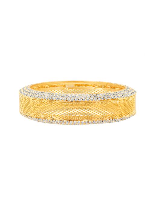 gold brass bangle bracelet - 16965851 - Standard Image - 1
