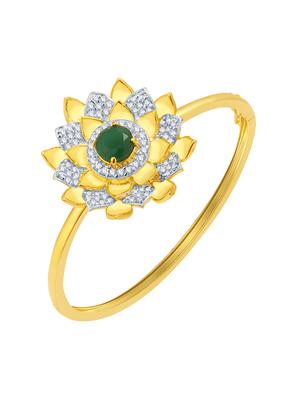green brass bangle bracelet - 16965856 - Standard Image - 2
