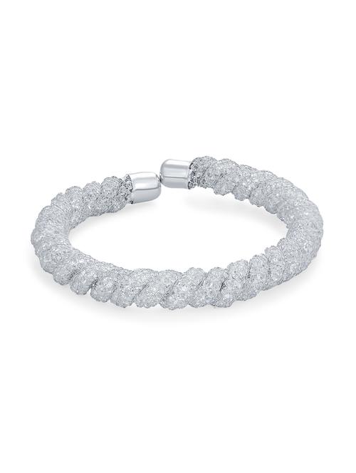 silver brass links bracelet - 16965860 - Standard Image - 1