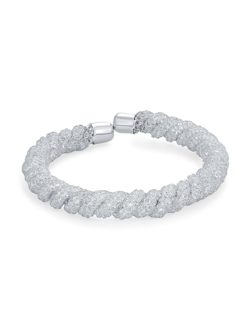 silver brass links bracelet - 16965860 - Zoom Image - 1