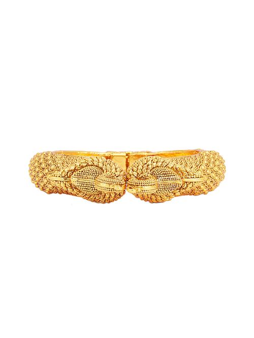 gold brass bangle bracelet - 16965863 - Standard Image - 1