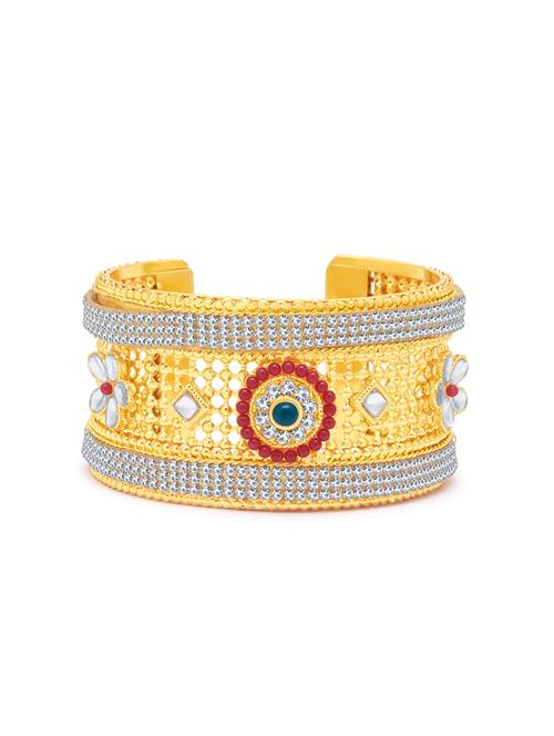 gold brass bangle bracelet - 16965864 - Standard Image - 1