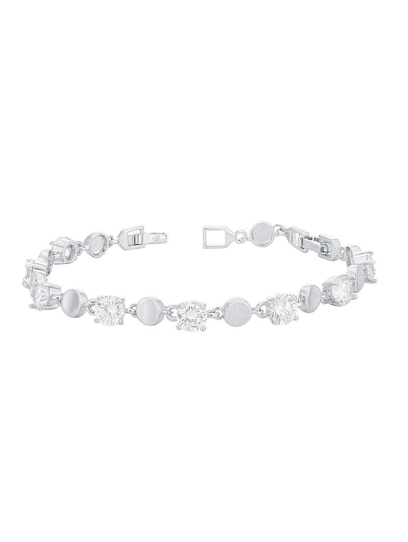 silver brass links bracelet - 16965888 - Zoom Image - 1