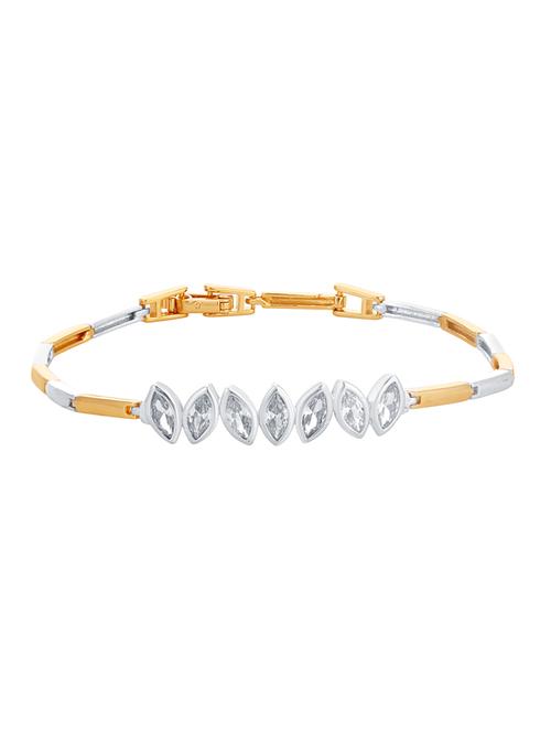 silver brass links bracelet - 16965893 - Standard Image - 1