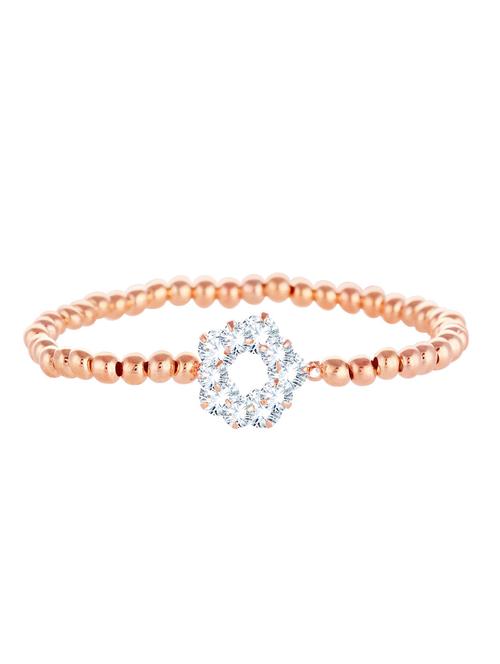 pink brass bangle bracelet - 16965894 - Standard Image - 1